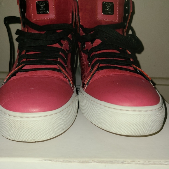 MCM Michalsky Snakeskin 🐍  print...Suede and zleather upper. Good Condition - Picture 4 of 5